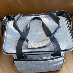Stylish Gray Duffel Bag for Men